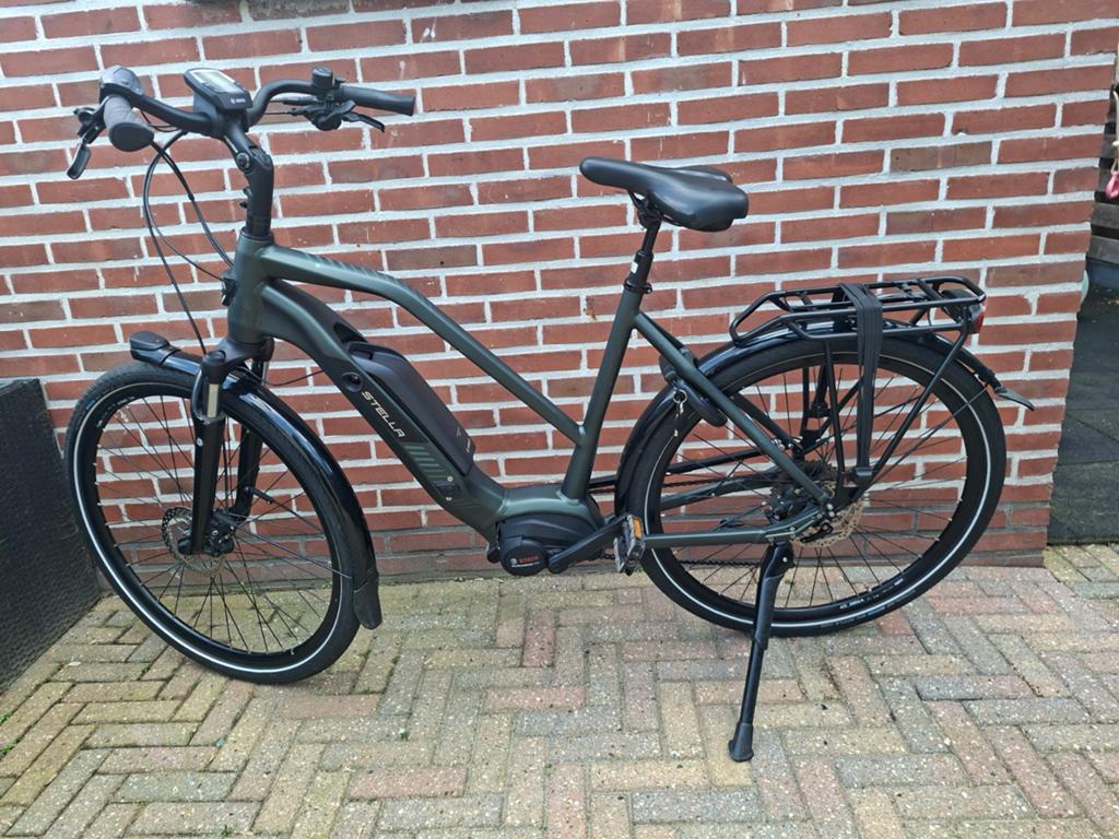 stella morena d57 Bosch middenmotor, Zo goed als nieuw, 50 km per accu of meer, 55 tot 59 cm, Ophalen