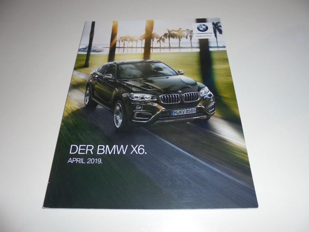 prijslijstbrochure BMW X6  2019, Ophalen of Verzenden, Nieuw, BMW