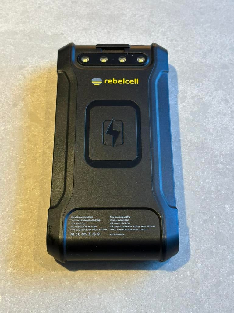 Rebelcell Power Rebel 26K, Ophalen of Verzenden, Zo goed als nieuw