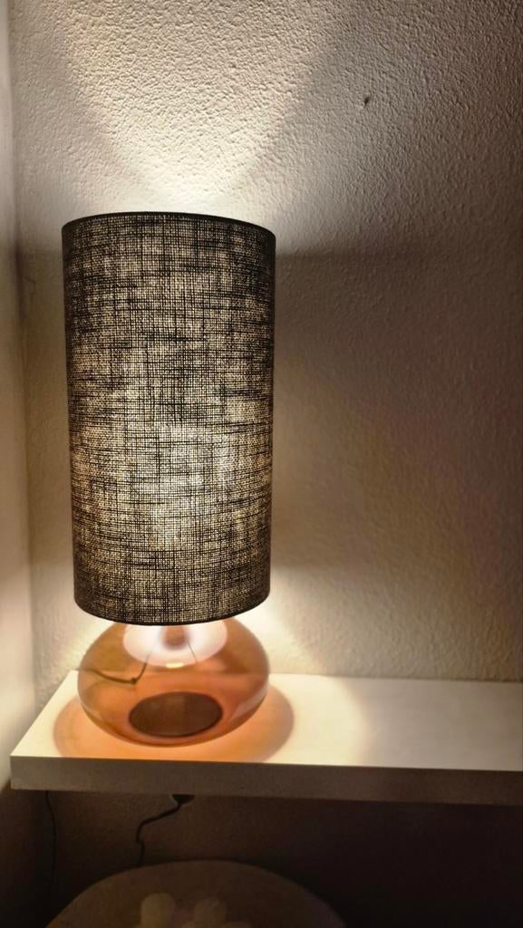 Tafellamp, Ophalen of Verzenden, Nieuw, Glas, Minder dan 50 cm