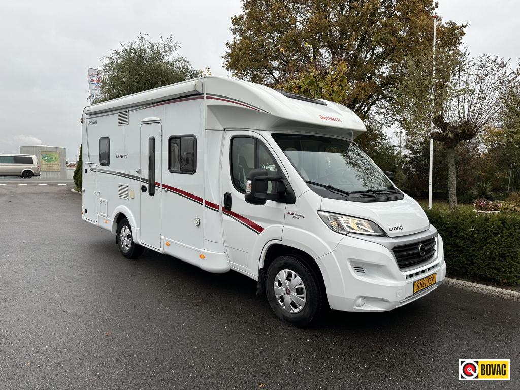 Dethleffs Trend 6767 verkocht, Caravans en Kamperen, Automaat, Ringverwarming, Fiat, Bedrijf