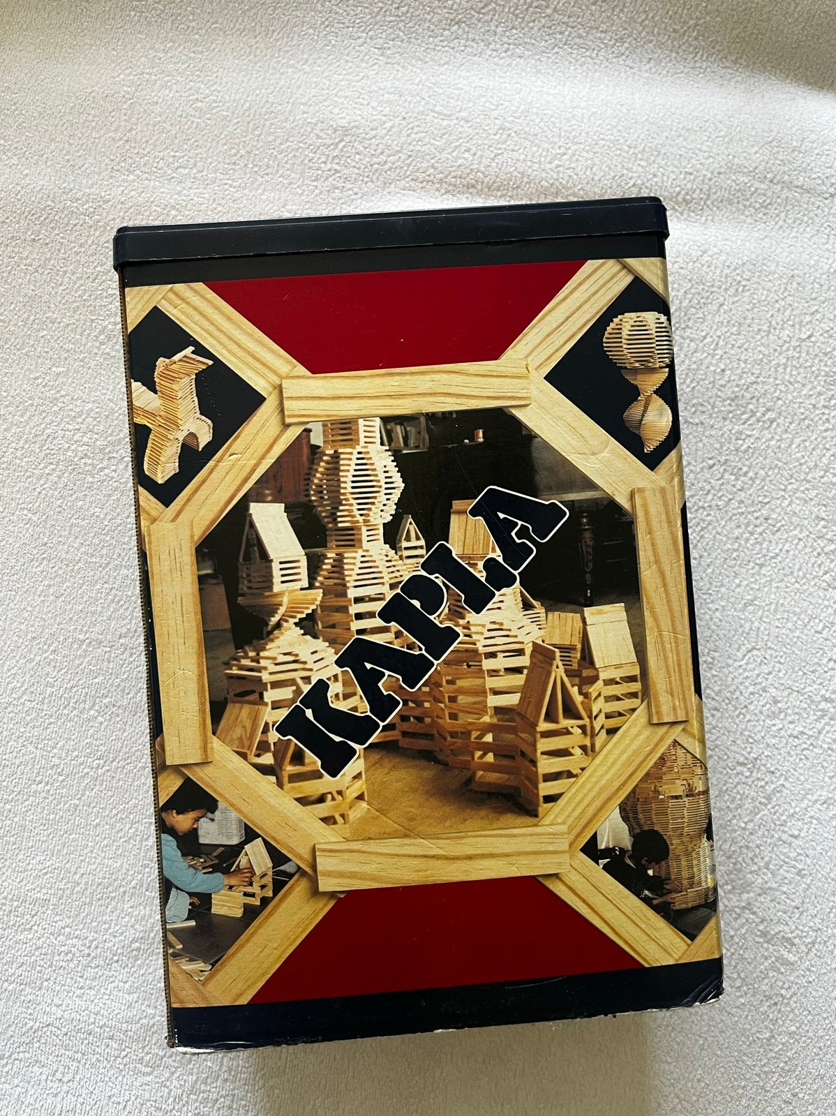 Kapla bouwplankjes set - Creatief bouwspeelgoed, Ophalen, Zo goed als nieuw, Overige merken