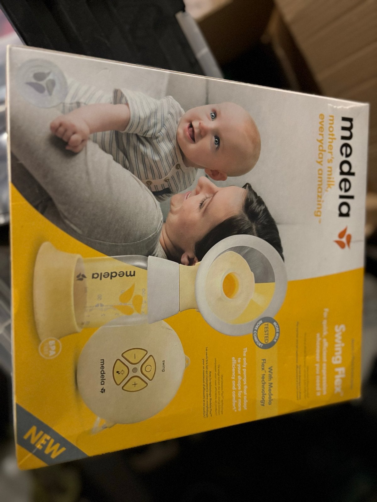 Medela Swing Flex enkele elektrische borstkolf - ZGAN, Kinderen en Baby's, Ophalen, Zo goed als nieuw