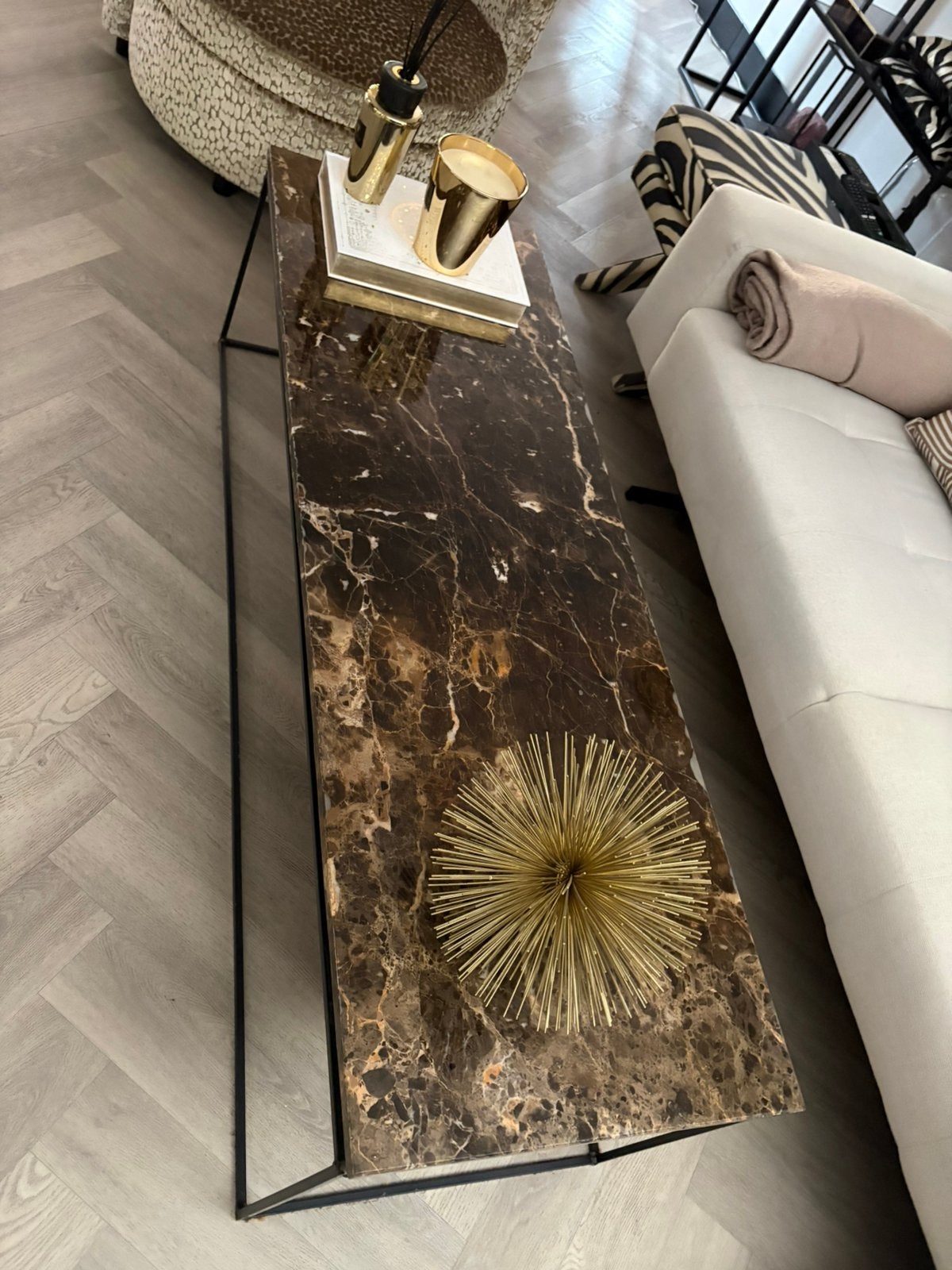 Keijser & Co salontafel, Ophalen, 100 tot 150 cm, 50 tot 100 cm, Zo goed als nieuw