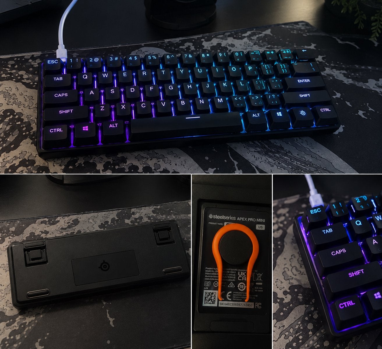 Steelseries apex pro mini, Gaming toetsenbord, Ophalen of Verzenden, Zo goed als nieuw, Qwerty