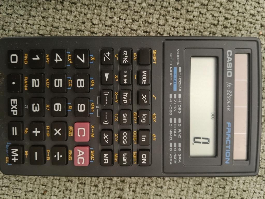 Casio Rekenmachine, Diversen, Rekenmachines, Ophalen of Verzenden