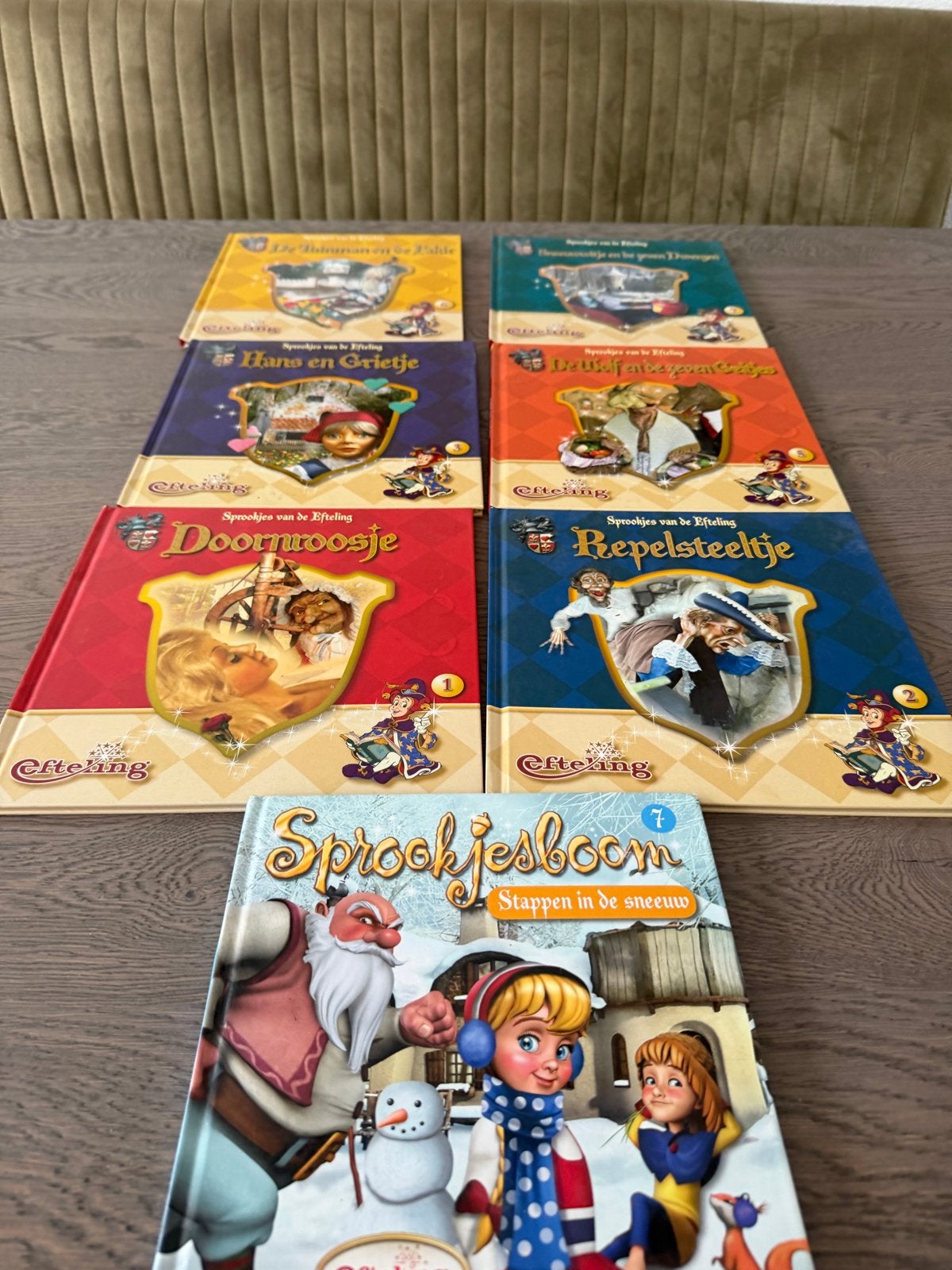 Efteling Sprookjesboeken Collectie - 7 Boeken, Boeken, Ophalen of Verzenden, Zo goed als nieuw