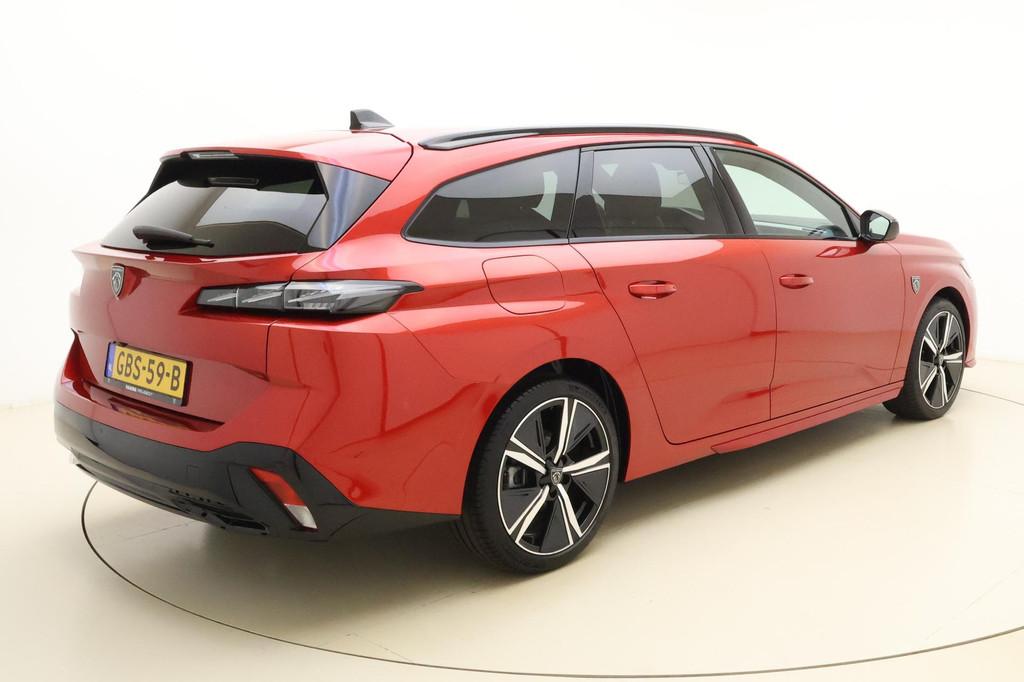 Peugeot 308 SW 1.2T GT | 130PK | AUTOMAAT | Elektrische Acht, Gebruikt, Euro 6, 1199 cc, Leder en Stof