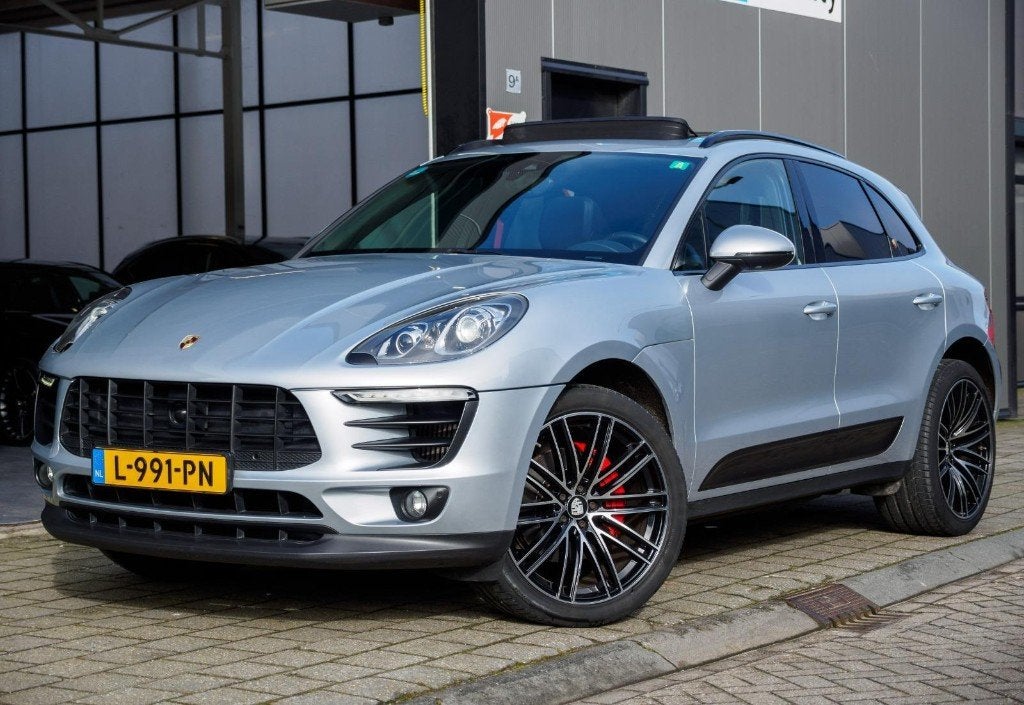 Porsche Macan 3.0 V6 S 250KW 2015 Grijs, Auto's, Automaat, Vierwielaandrijving, Particulier, SUV of Terreinwagen