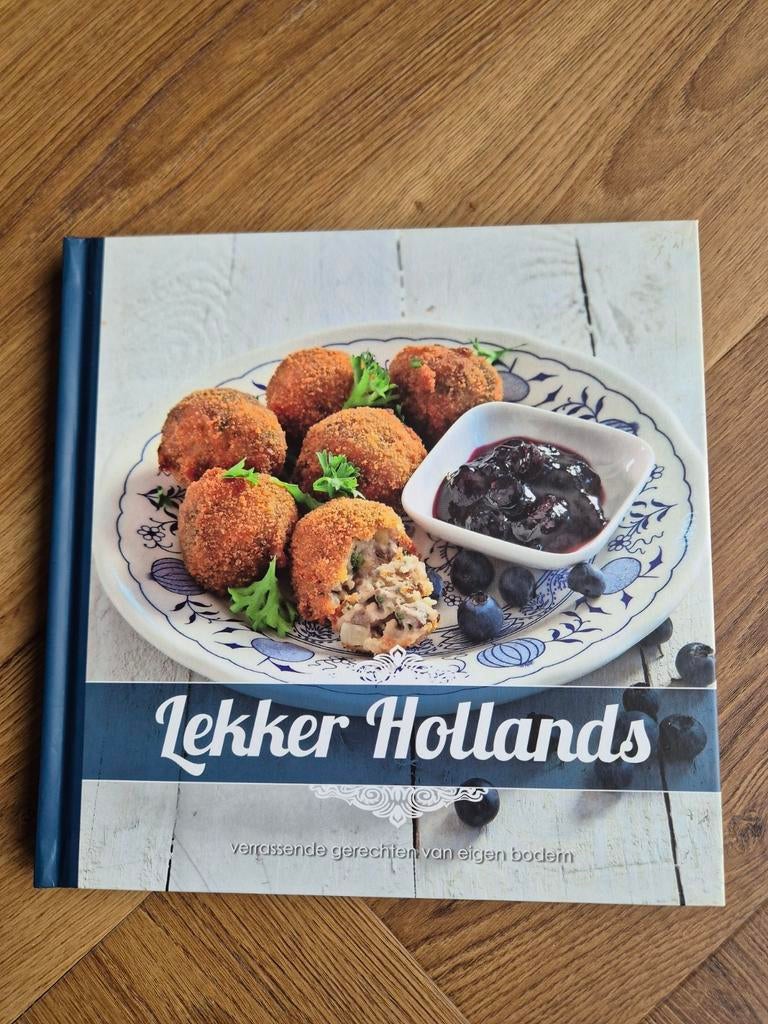 Lekker Hollands: Verrassende gerechten van eigen bodem, Boeken, Kookboeken, Zo goed als nieuw, Nederland en België, Ophalen of Verzenden