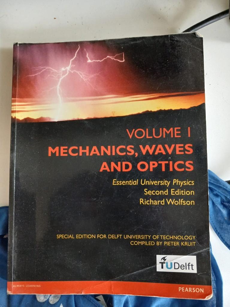 Volume 1 Mechanics, Waves and Optics, Boeken, Gelezen, Pearson, Ophalen of Verzenden, Geotechniek