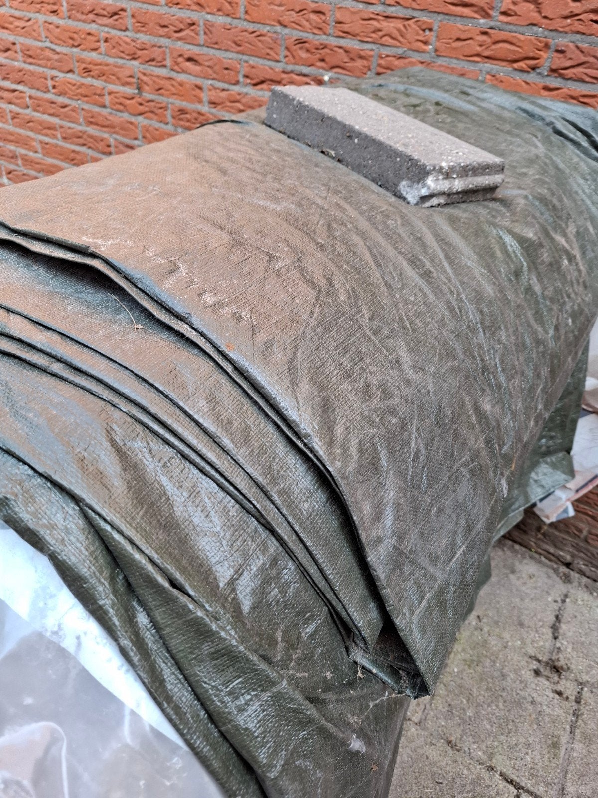Te koop zeil 8x6m, Ophalen of Verzenden, Zo goed als nieuw, 15 m² of meer, Zeil