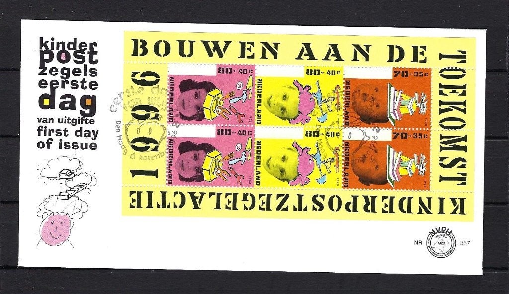 FDC NVPH E357a onbeschreven, Ophalen of Verzenden, Onbeschreven, Nederland