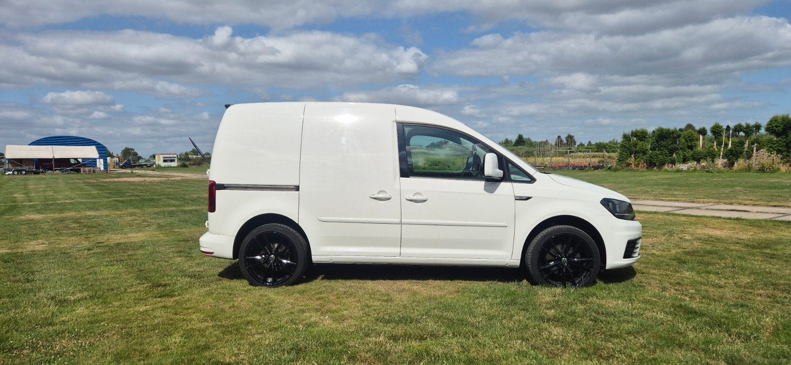 MOET WEG! Volkswagen Caddy 2.0 D 55KW 2017 Wit 185pk, Auto's, Voorwielaandrijving, 4 cilinders, Volkswagen, Wit
