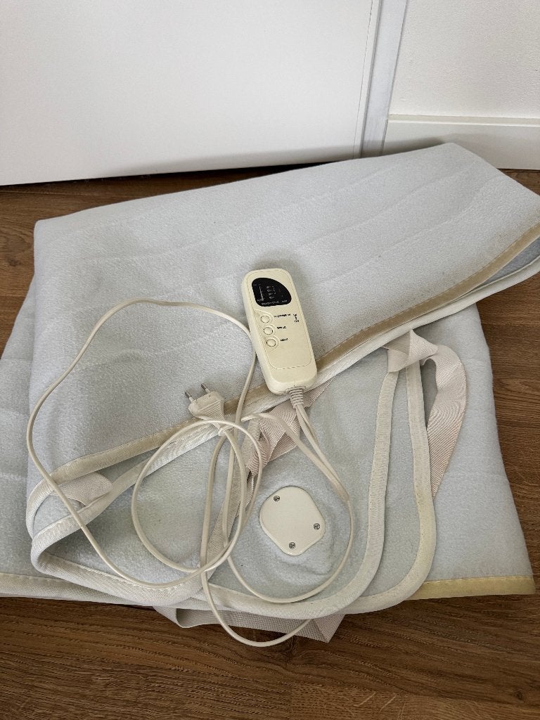 Elektrisch dekentje, Ophalen, Gebruikt