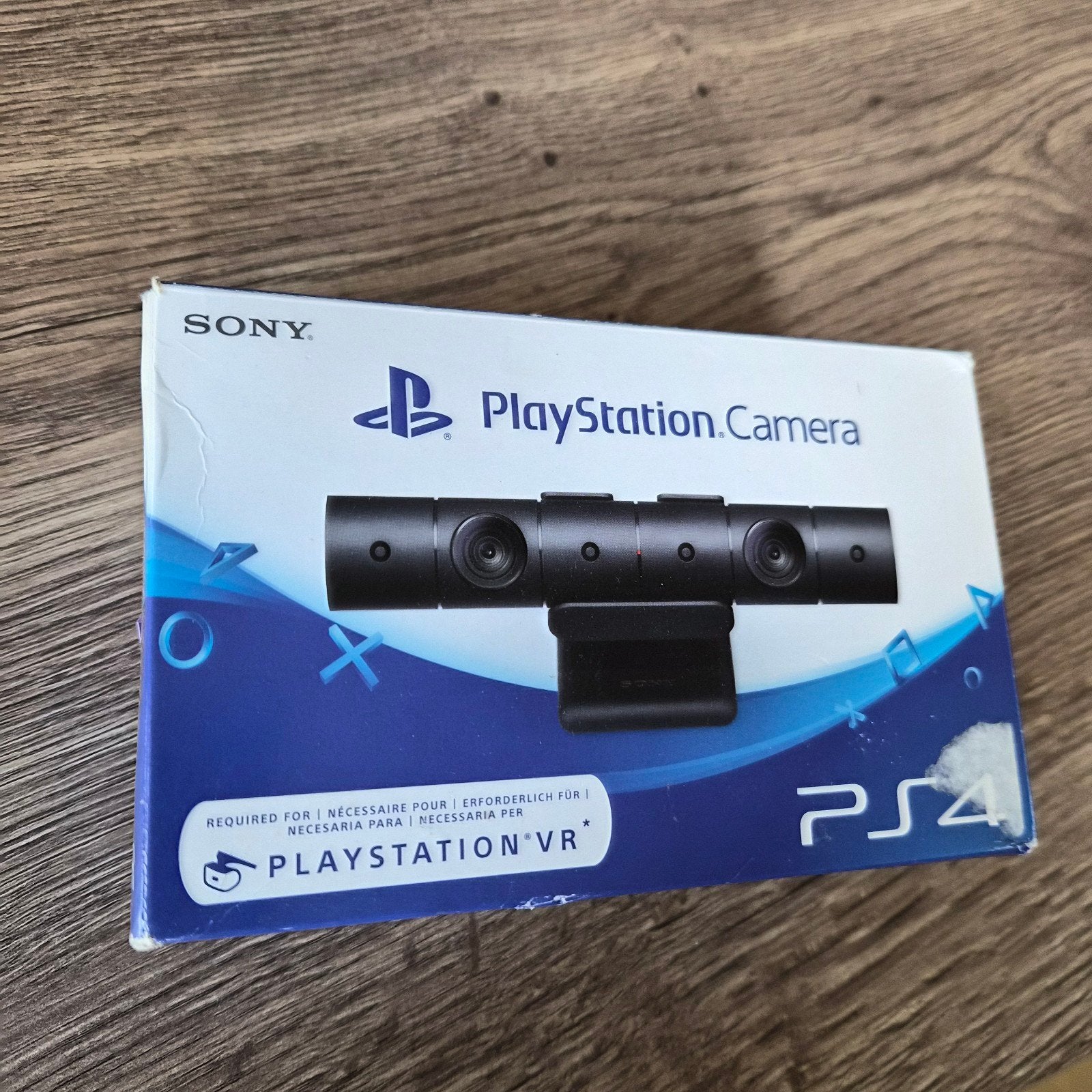 PlayStation 4 Camera in originele doos, Ophalen of Verzenden, Gebruikt, Zwart, Met camera