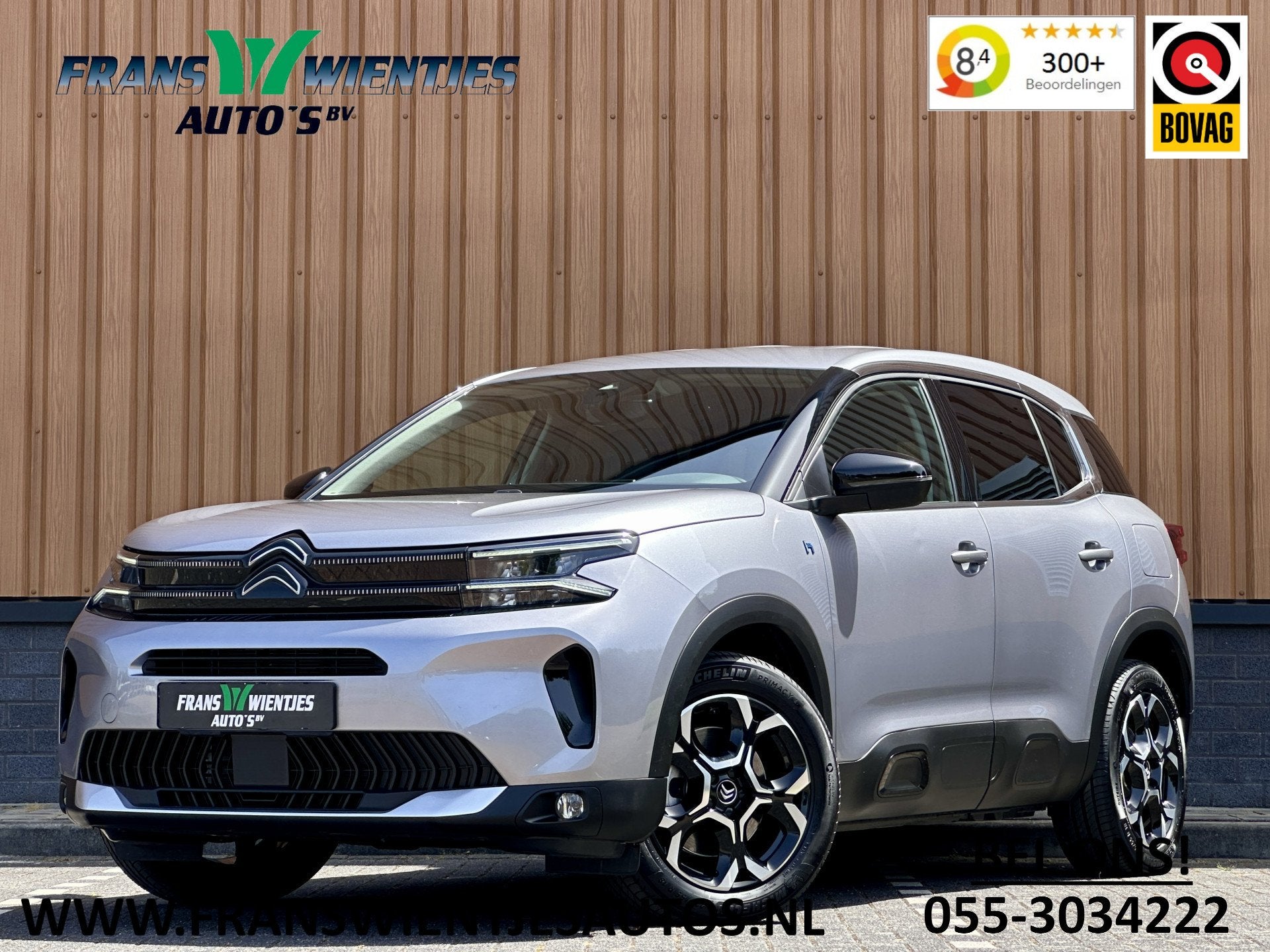 Citroën C5 Aircross 1.6 Plug-in Hybrid 225 Feel | Apple Car, Auto's, 77 km/l, Gebruikt, Zwart, 4 cilinders
