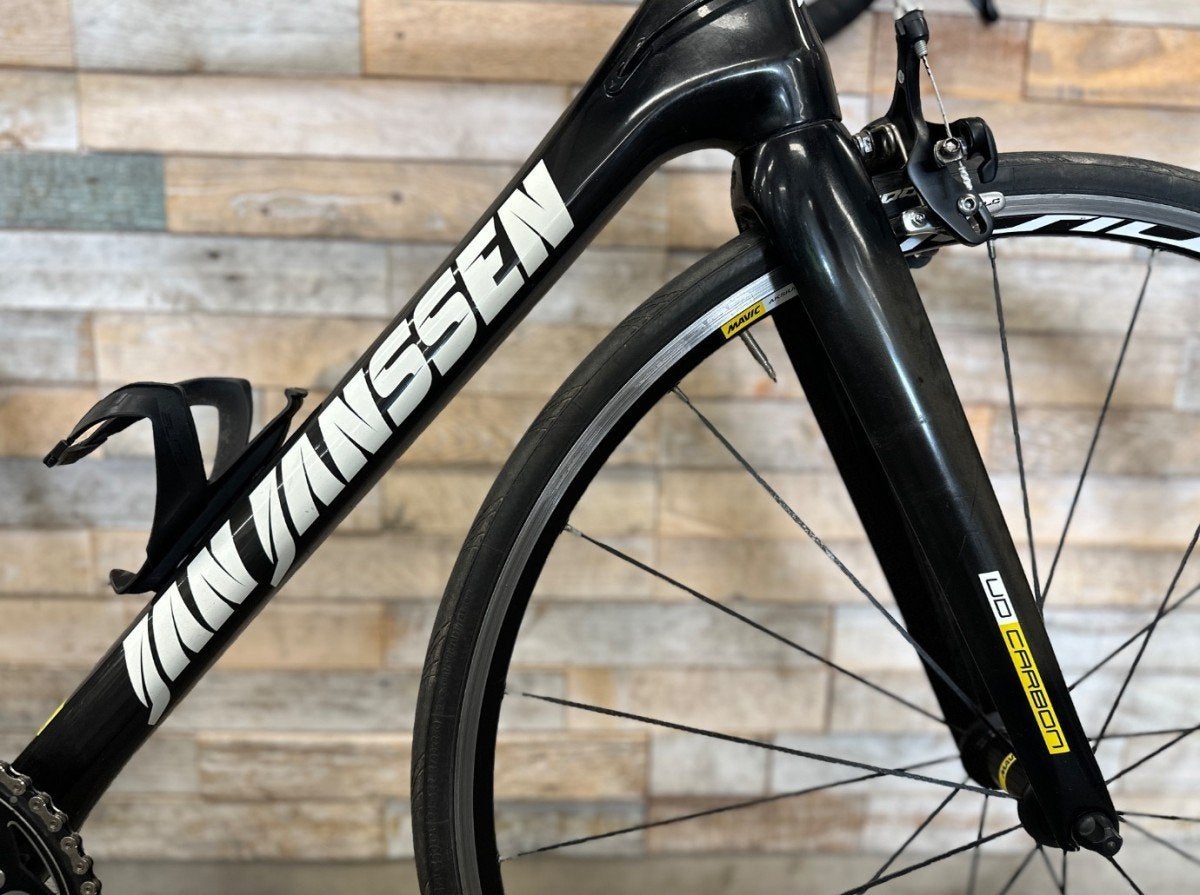 Jan Janssen Quadra Ltd carbon Carbon Zwart 57cm L, Fietsen en Brommers, Fietsen | Racefietsen, Gebruikt, Carbon, -, -