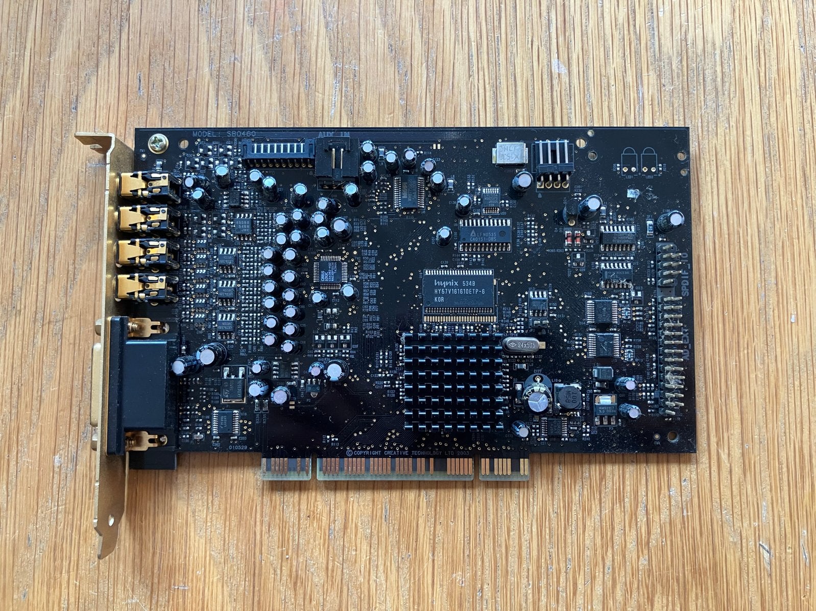 Creative Technology SB0460 Sound Blaster X-Fi Audio Card, Computers en Software, Ophalen of Verzenden
