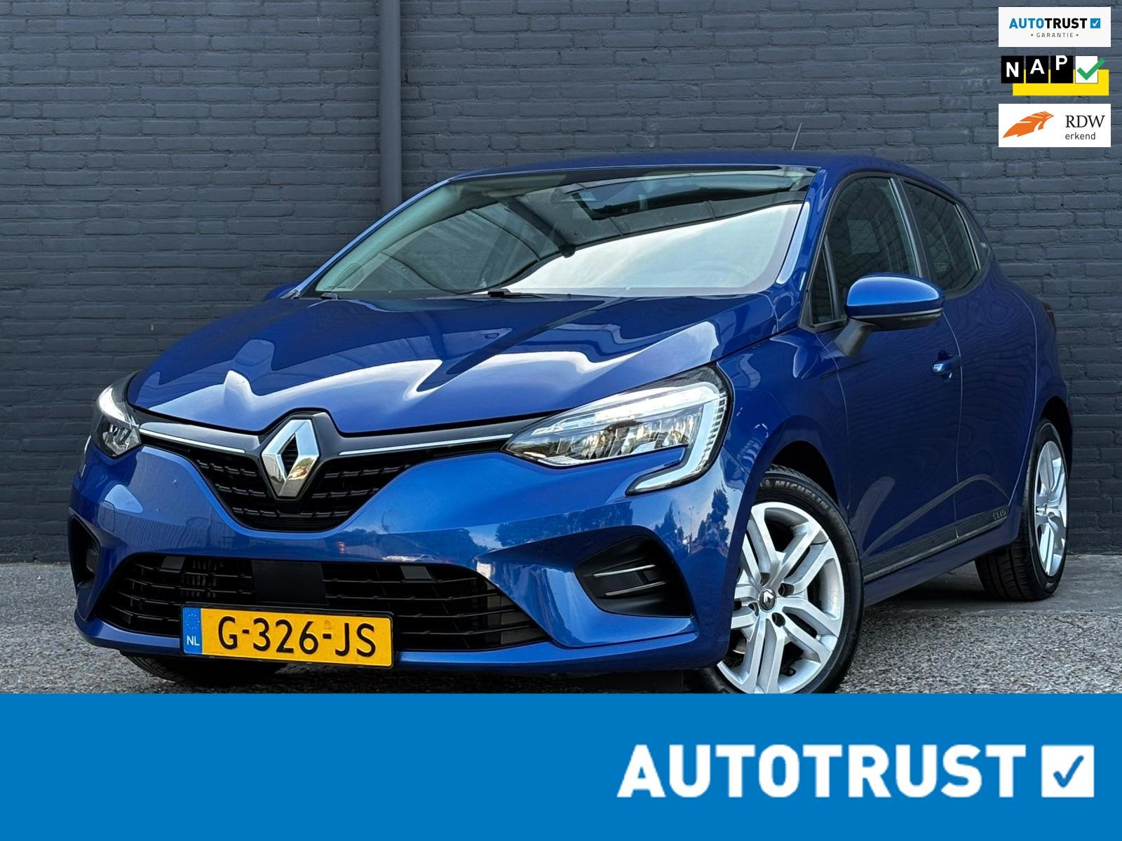 Renault Clio 1.0 TCe Zen APPLE CARPLAY|PDC|CRUISE|NWE APK|DA, Auto's, Voorwielaandrijving, Dealer onderhouden, Gebruikt, 580 kg