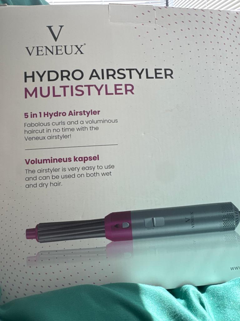 Veneux Hydro Airstyler Multistyler 5-in-1, Ophalen of Verzenden, Nieuw, Föhn of Haardroger