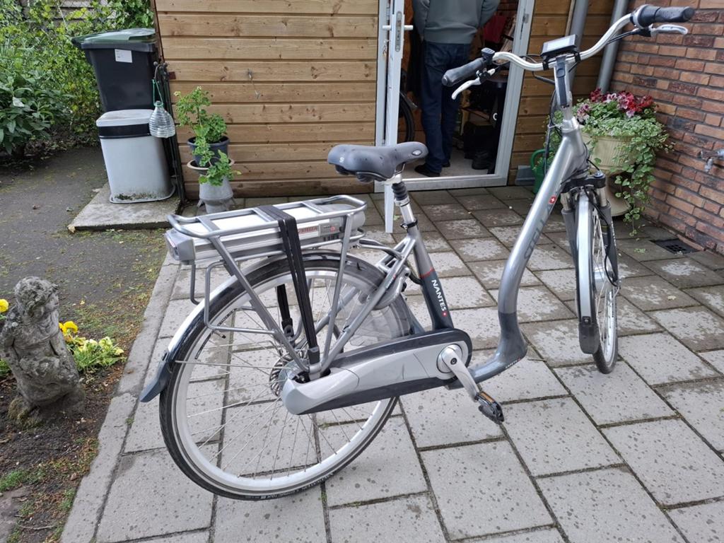 Stella Nantes elektrische fiets - lage instap, 8 versn., Fietsen en Brommers, Elektrische fietsen, Ophalen, Gebruikt, Overige merken