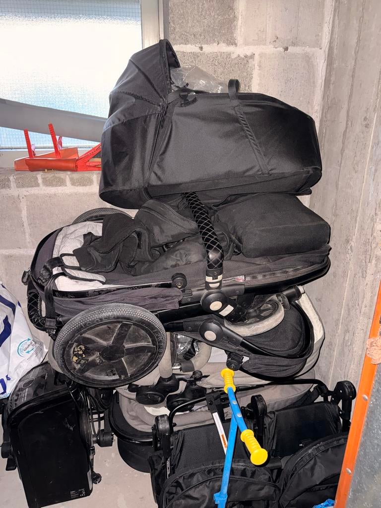 Diverse Duo Kinderwagens: Joolz Geo, Mountain Nano, Easywalk, Kinderen en Baby's, Kinderwagens en Combinaties, Duowagen, Zo goed als nieuw