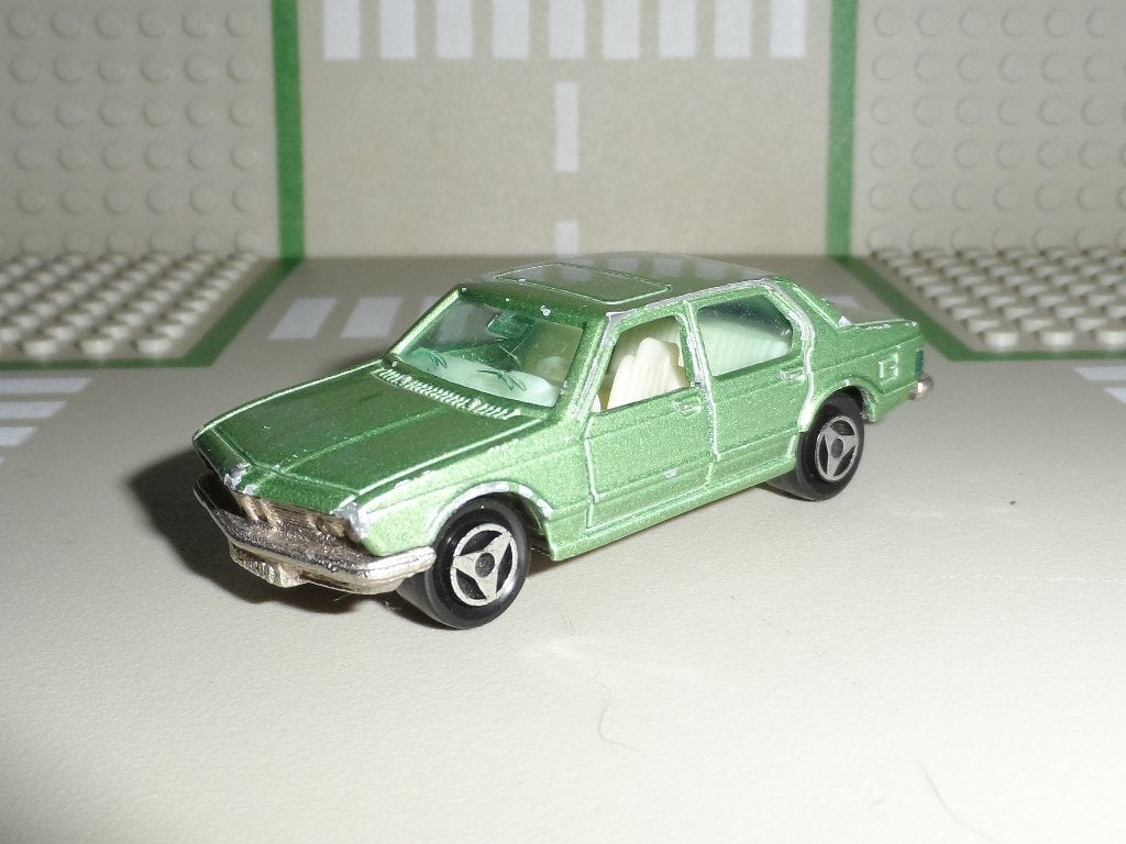 Majorette - BMW 733 - Vintage 1:64, Ophalen of Verzenden, Gebruikt, Auto