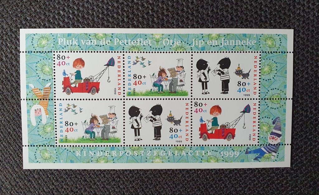 Nederland 1999, NVPH 1855 kinderzegels, Postzegels en Munten, Ophalen of Verzenden
