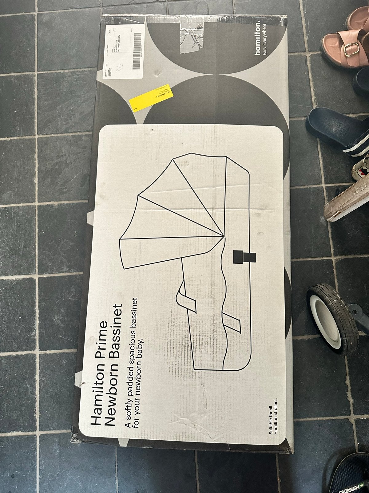 Hamilton Prime Reiswieg + Autostoel Adapters - Nieuw, Kinderen en Baby's, Nieuw, Ophalen of Verzenden, Met autostoeltje, Kinderwagen