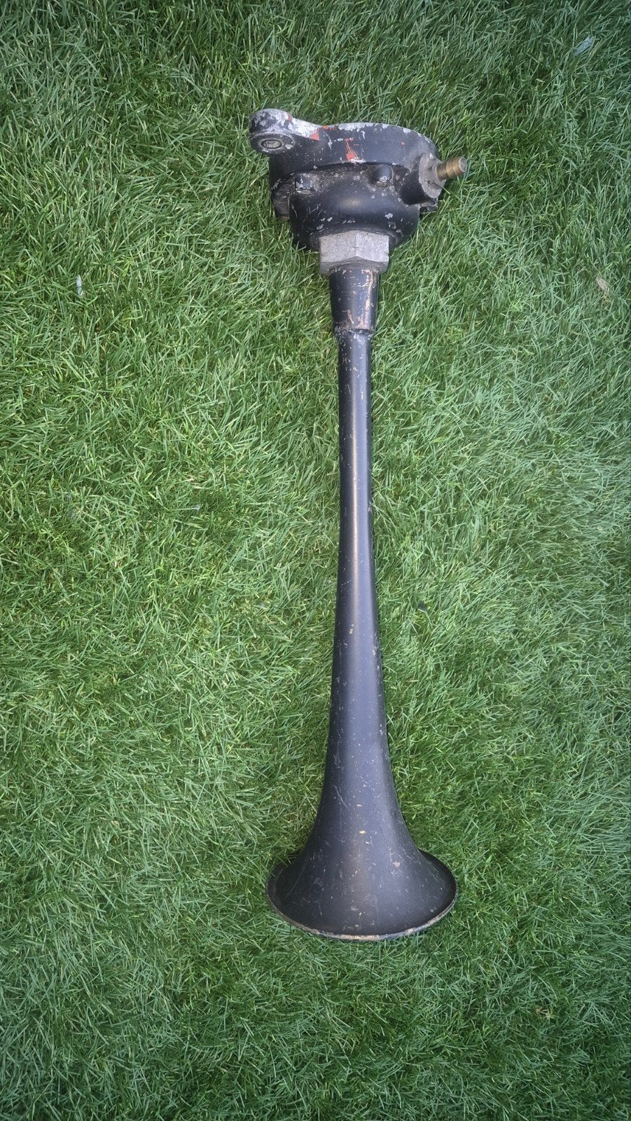 Vintage claxon hoorn, Ophalen of Verzenden, Gebruikt
