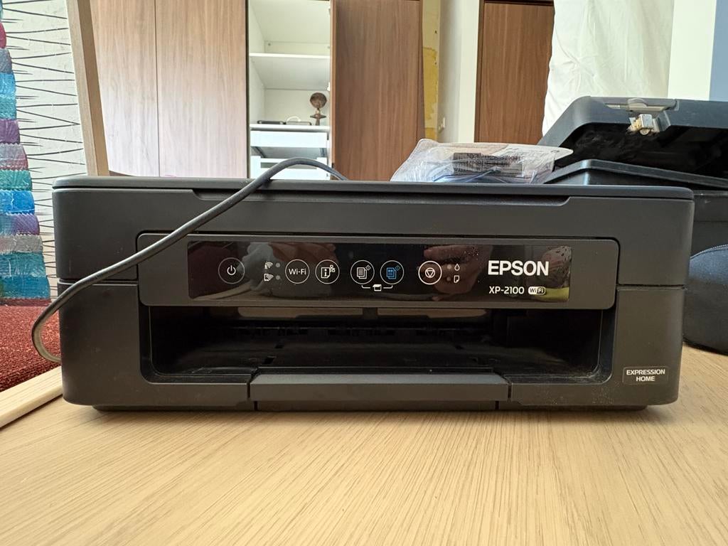 Epson Expression Home XP-2100 All-in-One Printer, Computers en Software, Printers, Gebruikt, Inkjetprinter, All-in-one, Kleur printen