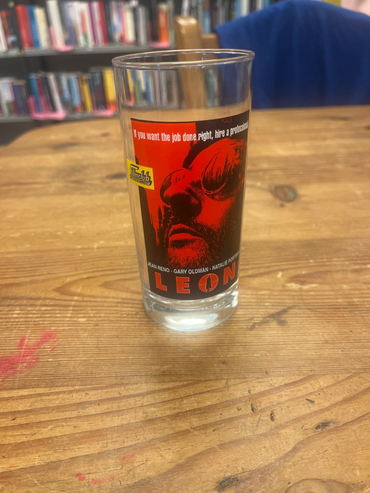 Léon: The Professional Filmelub Glas, Verzenden, Zo goed als nieuw, Nvt, Meerkleurig