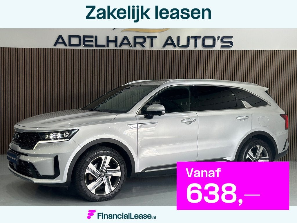 Kia Sorento 1.6 T-GDI Plug-in Hybrid 4WD ExecutiveLine 7 Per, Auto's, Kia, Bedrijf, Lease, Financial lease, Sorento, 360° camera