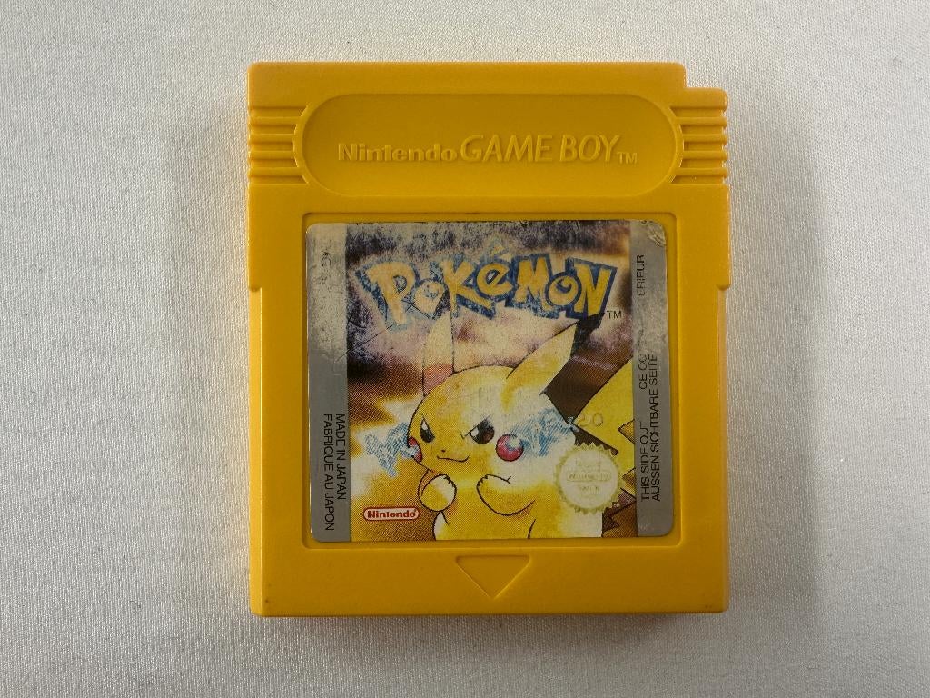 Pokemon Yellow Special Pikachu Version Nintendo Gameboy, Avontuur en Actie, Onbekend, Ophalen of Verzenden, Onbekend