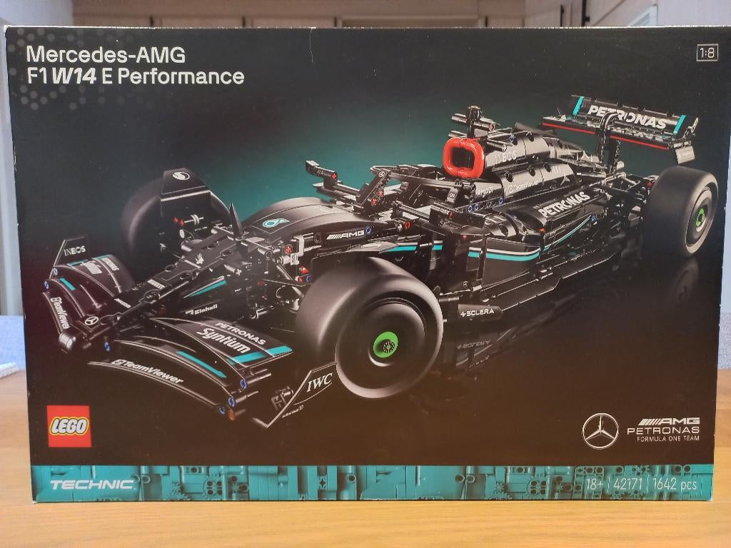 Technic Lego 42171 Mercedes-AMG F1, 1642 delen., Ophalen of Verzenden, Nieuw