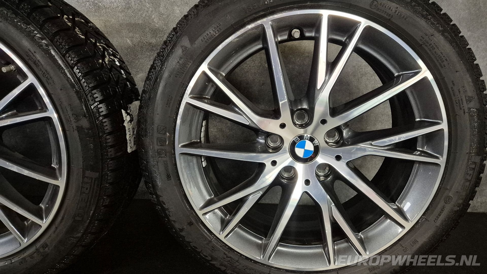 17 inch BMW velgen 1 F40 F41 2 Gran Coupe F44 489 Winter, Auto-onderdelen, Banden en Velgen, Gebruikt, -, -, Banden en Velgen