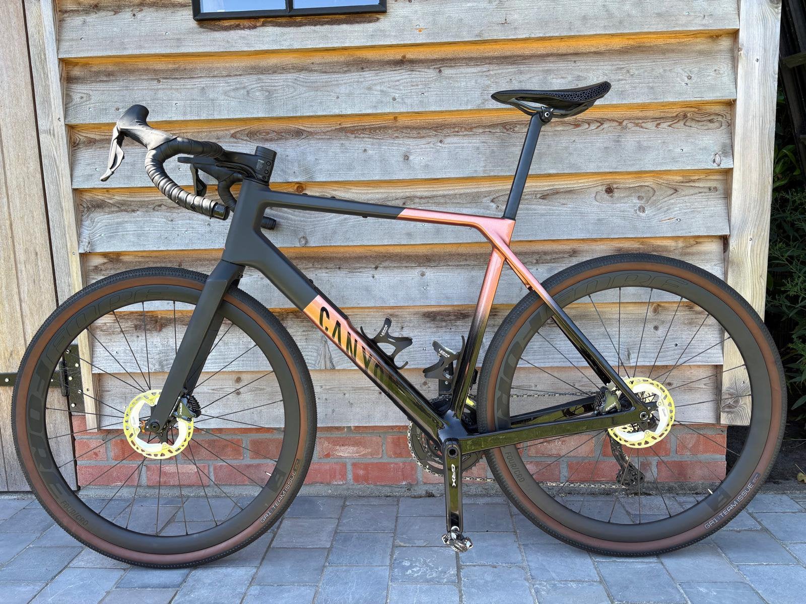 Canyon gravel Grail CFR Di2 maat L, Carbon, Zo goed als nieuw, Meer dan 20 versnellingen, 53 tot 57 cm