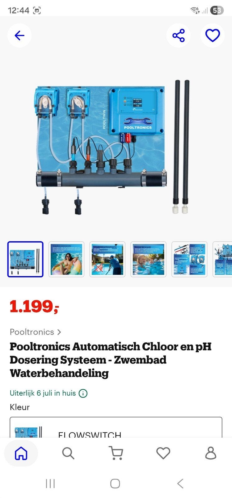 Nieuwe zwembad clhoorsysteem
Ophalen belgie limburg beringen, Tuin en Terras, Zwembad-toebehoren, Ophalen, Nieuw