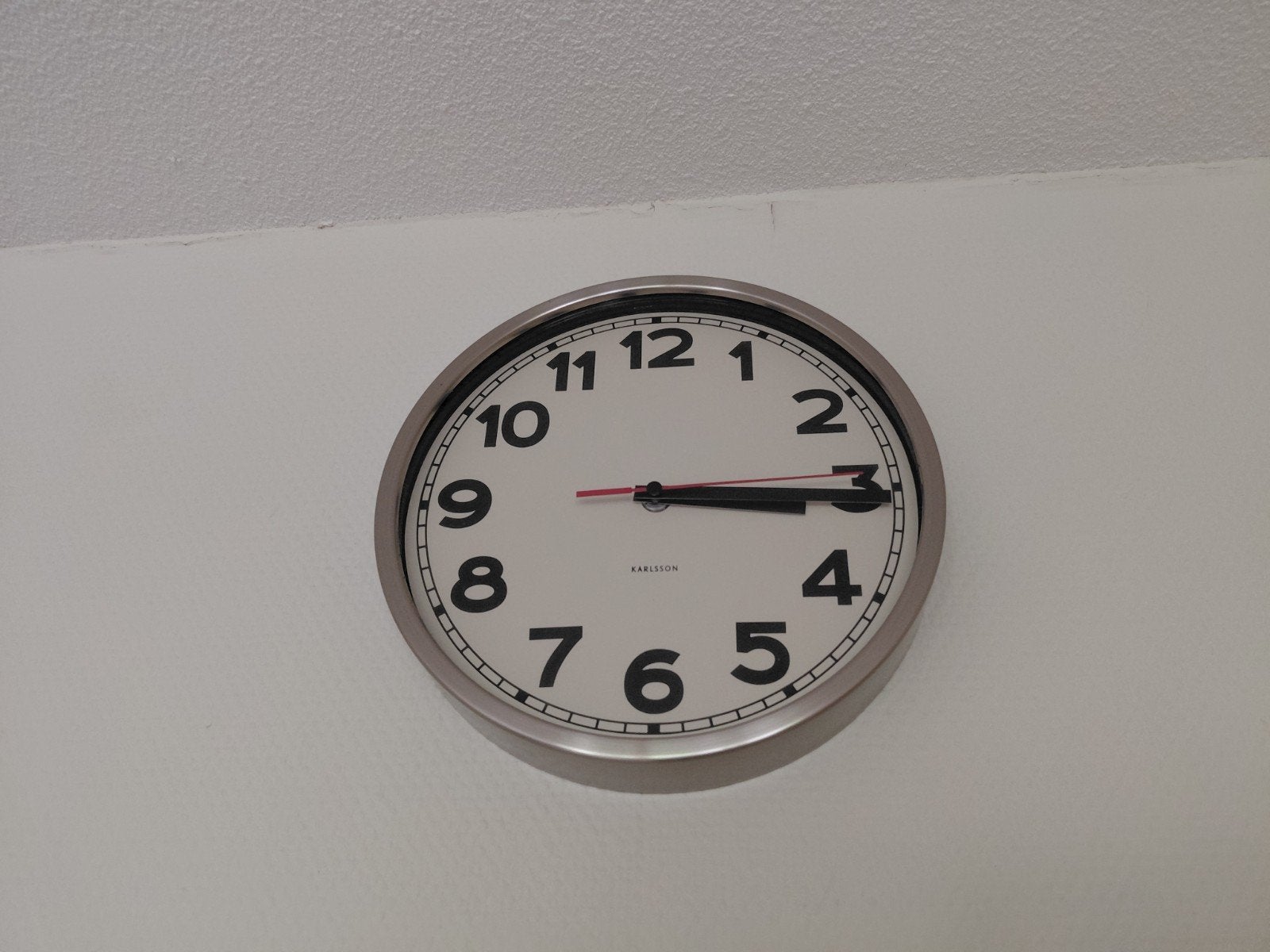 Keukenklok, Huis en Inrichting, Woonaccessoires | Klokken, Ophalen, Zo goed als nieuw, Wandklok