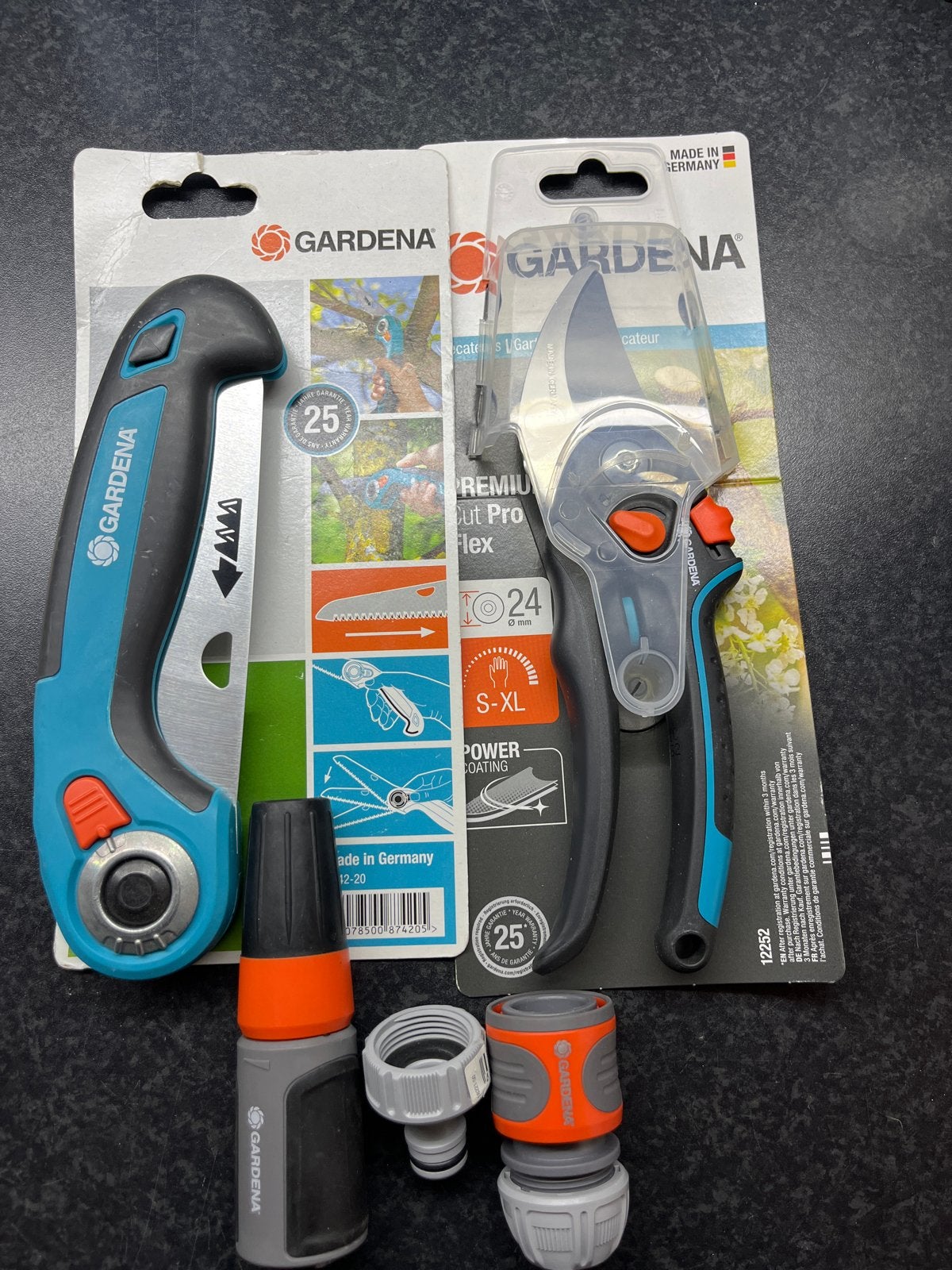 Gardena Tuinset: Snoeischaar, Zaag & Koppelingen, Ophalen of Verzenden, Nieuw, Overige soorten