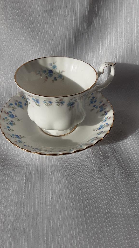 ROYAL ALBERT Memory Lane kopje en schoteltje, Antiek en Kunst, Antiek | Servies los, Ophalen of Verzenden