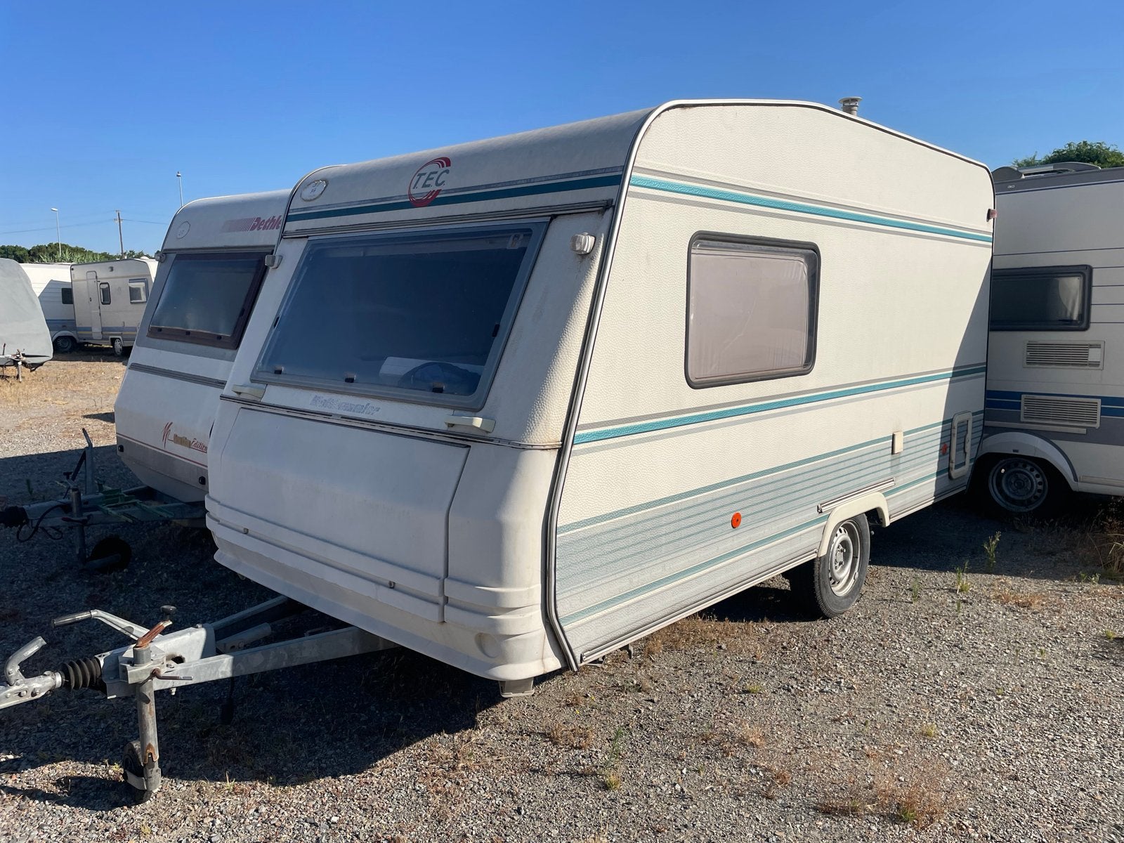 Mooie TEC caravan in spanje  (salou area) 420 lang, T.E.C., Tot en met 2, 750 - 1000 kg, Particulier