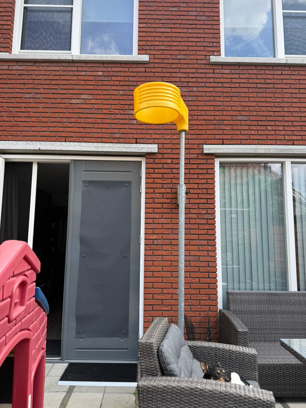 Korfbal paal, Ophalen, Zo goed als nieuw