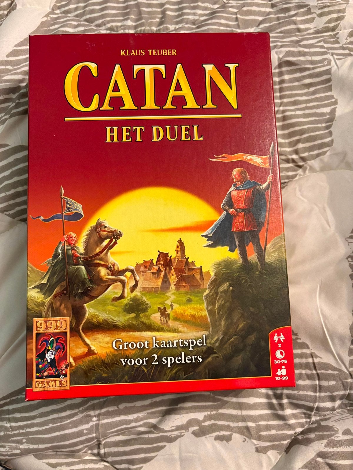 Catan het duel, Hobby en Vrije tijd, Gezelschapsspellen | Kaartspellen, Ophalen of Verzenden, Zo goed als nieuw