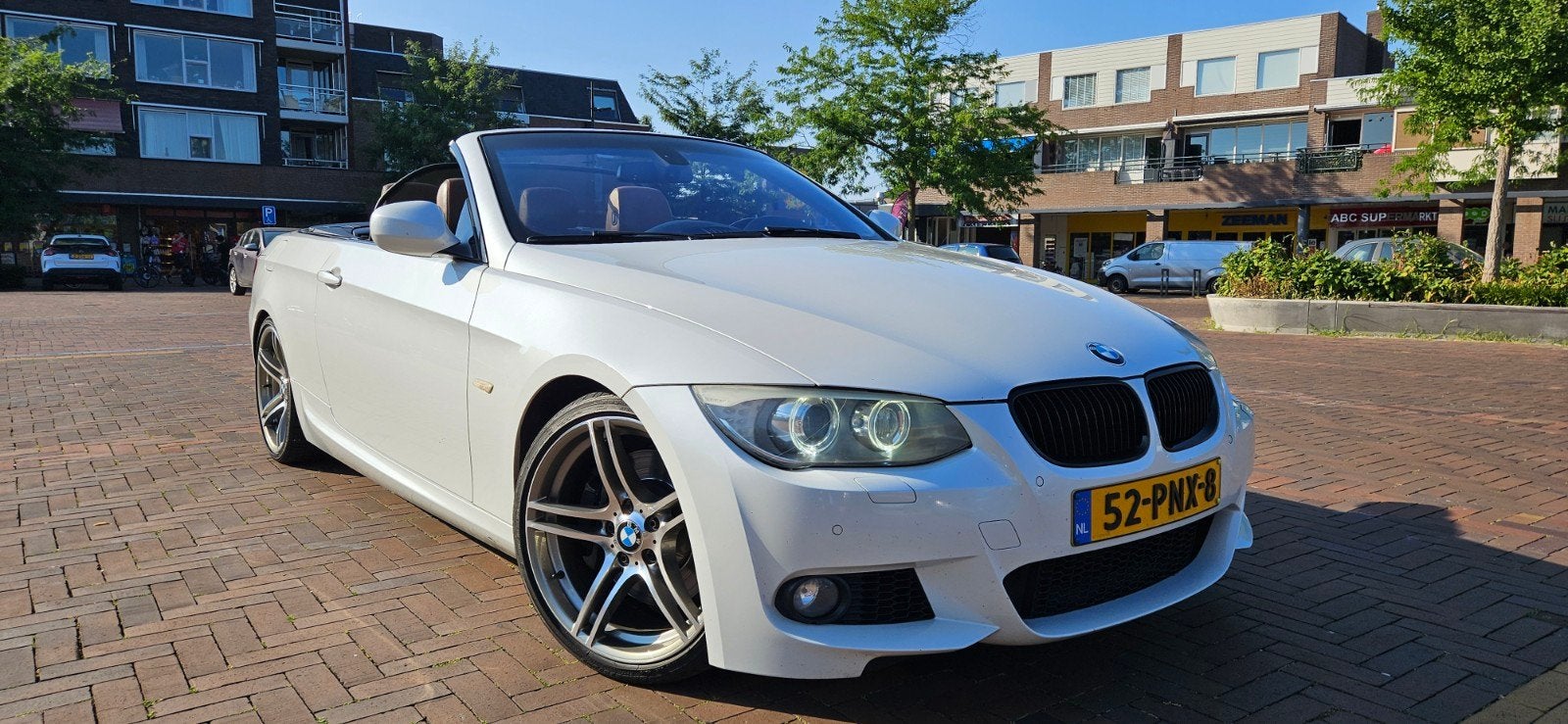 BMW 3-Serie 3.0 I 335 Cabrio DCT 2011 Wit, Auto's, BMW, Particulier, 3-Serie, Benzine, E, Cabriolet, Automaat, Origineel Nederlands