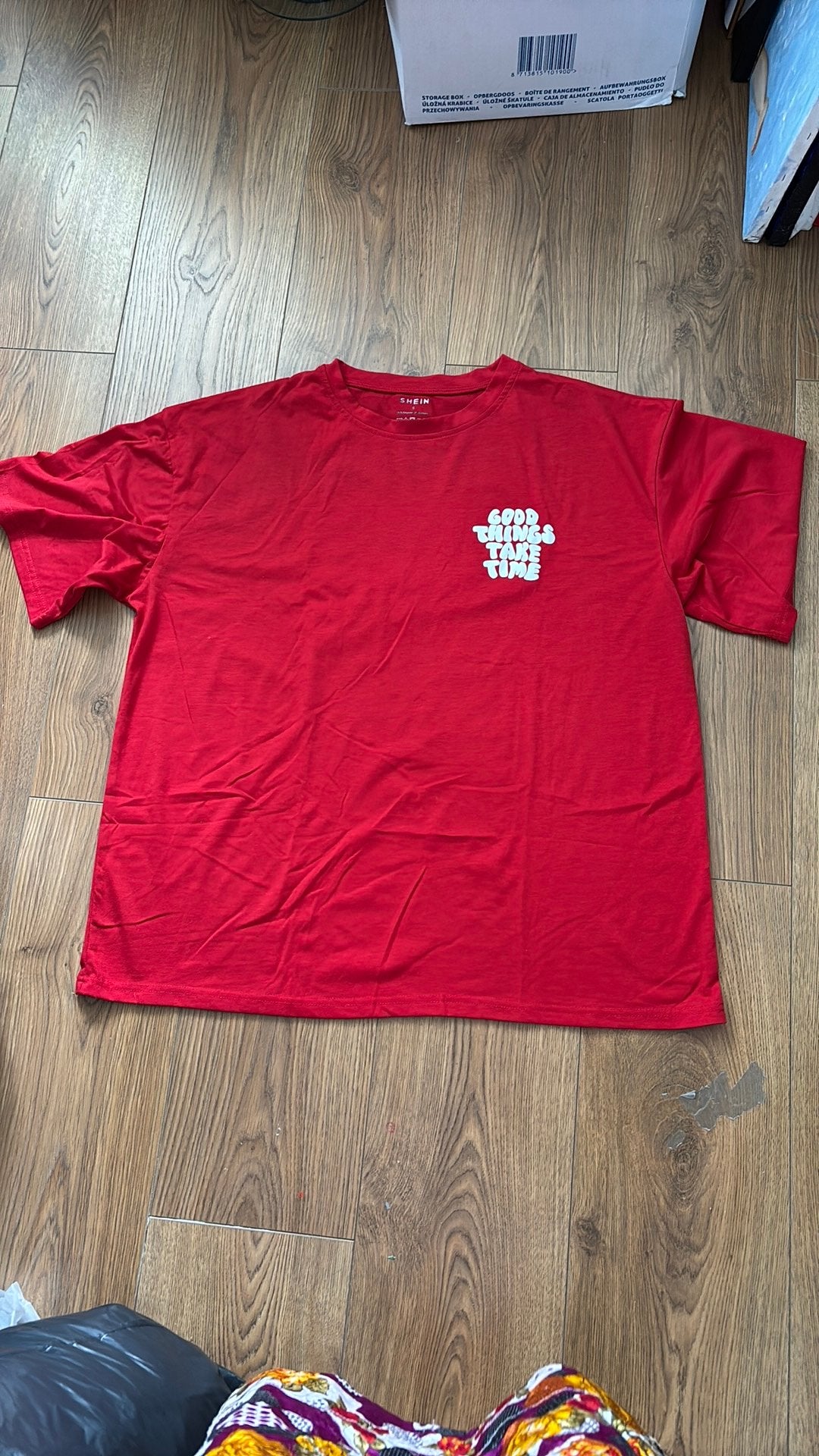 Overzised T-shirt shein, Kleding | Heren, Ophalen of Verzenden, Zo goed als nieuw