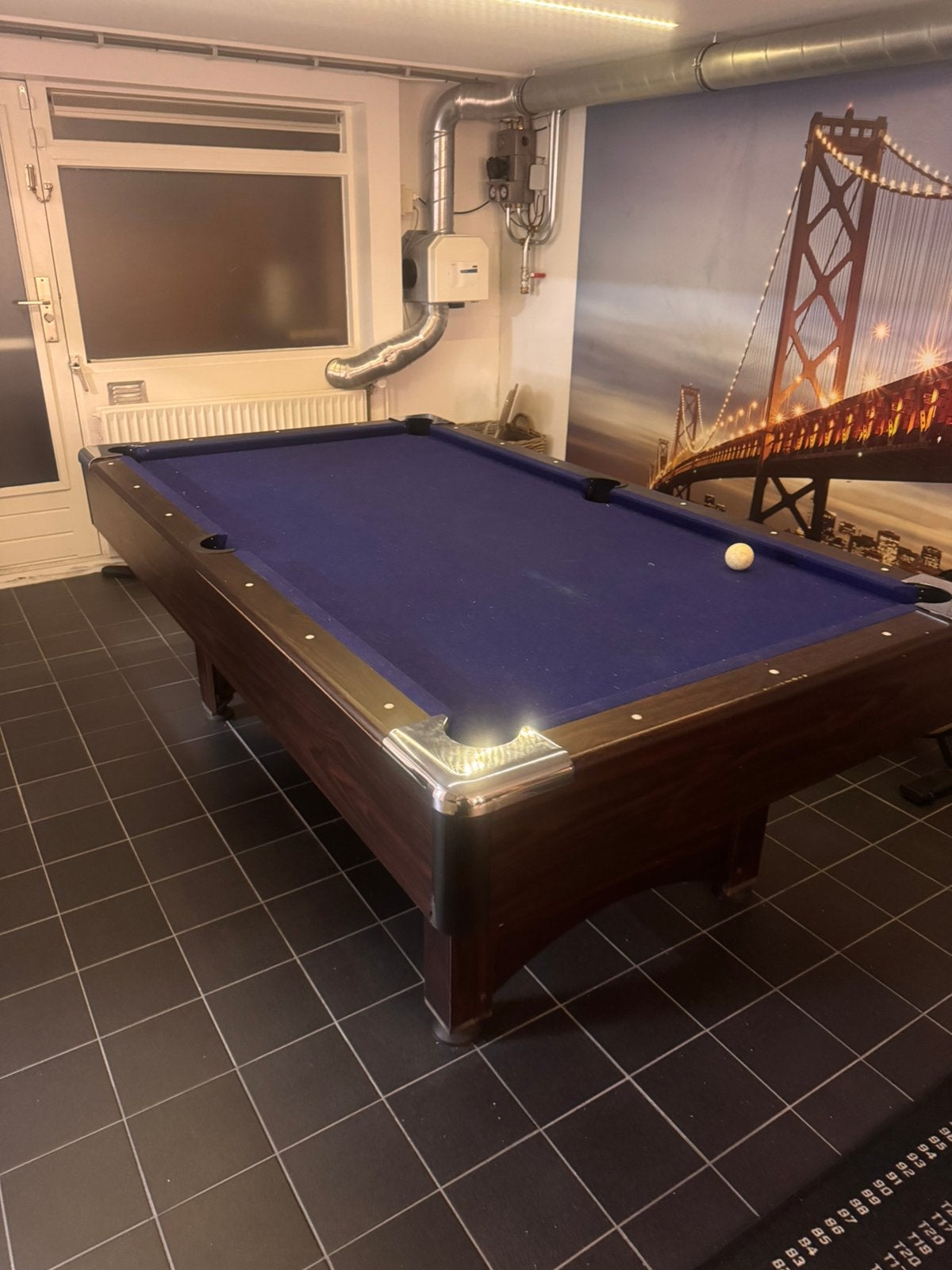 Pooltafel, Sport en Fitness, Ophalen, Gebruikt, Pooltafel