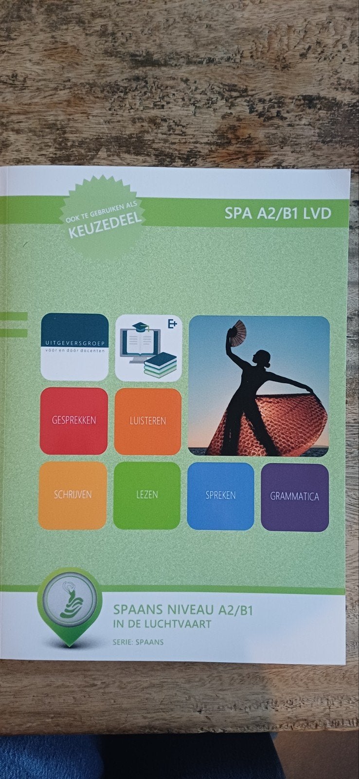 Spaans Niveau A2/B1 in de Luchtvaart - Keuzedeel, Ophalen of Verzenden, Nieuw