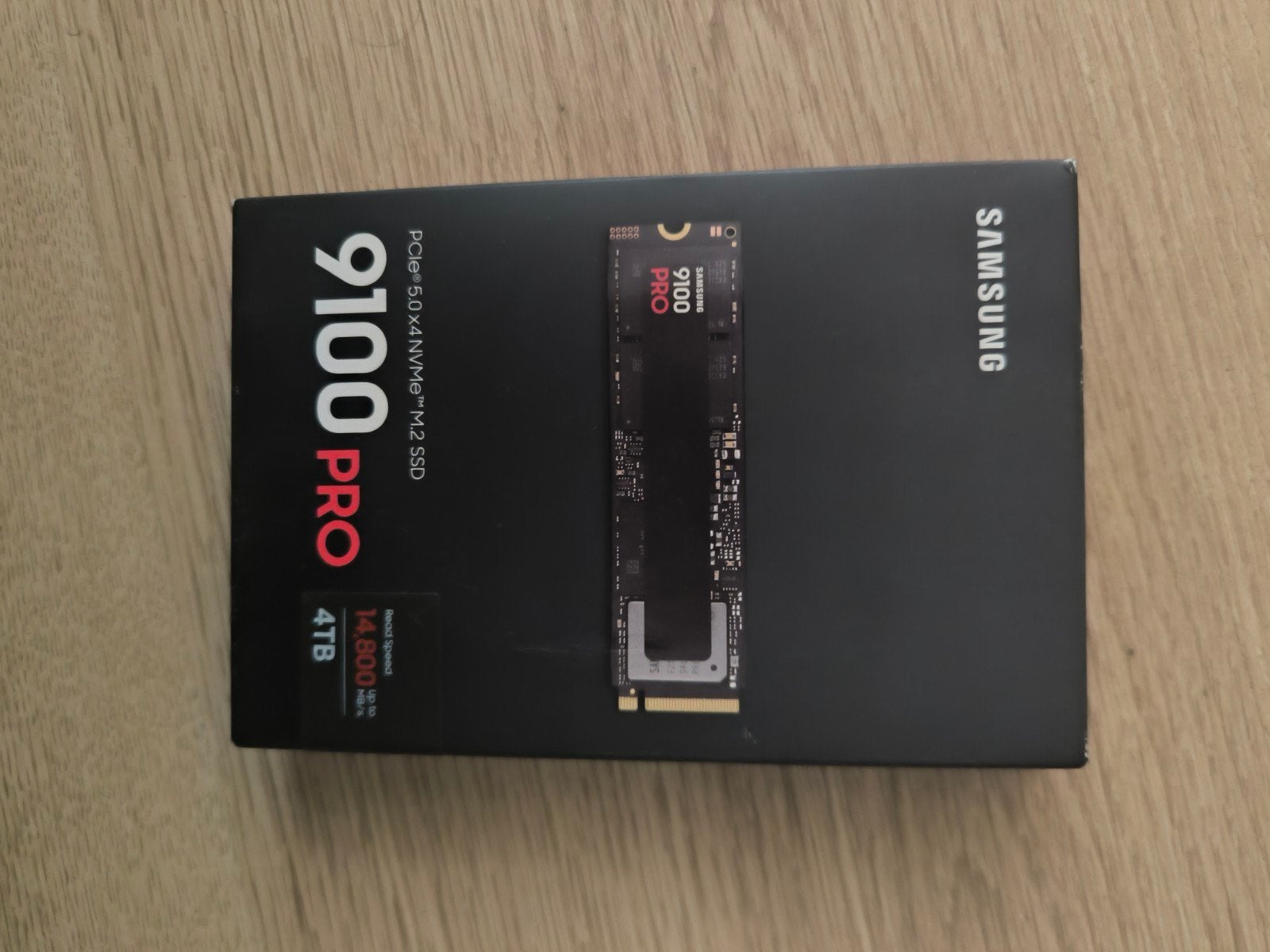 Samsung 9100 PRO PCIe 5.0 NVMe M.2 SSD 4TB, Ophalen, Intern, Server, SSD
